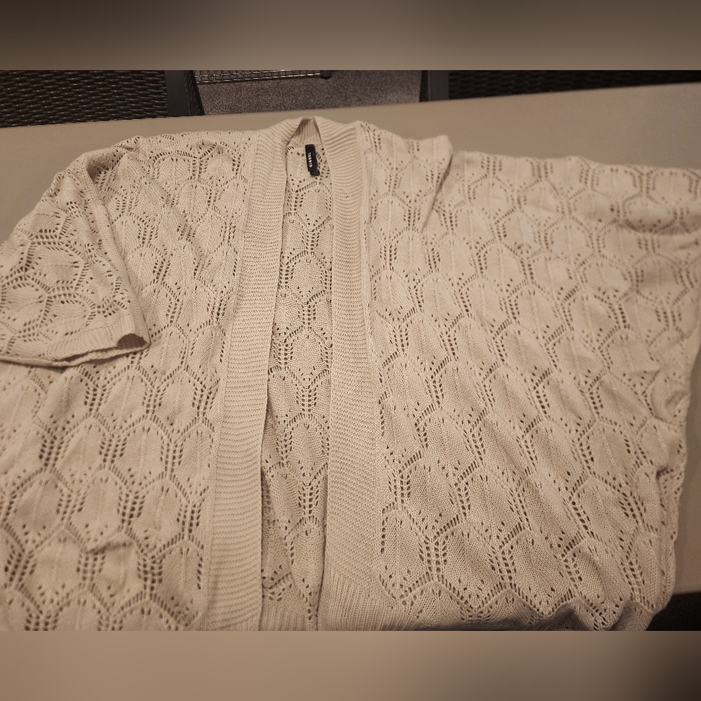 Delicately Woven Sweater, Torrid Size 1/2, Batwings